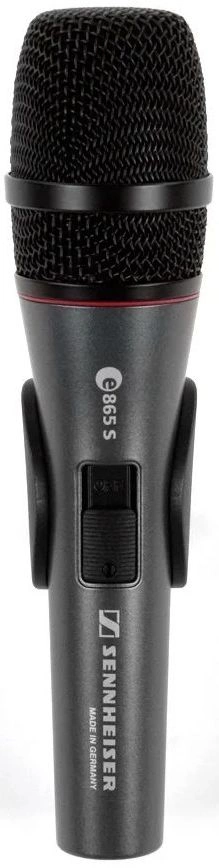 Микрофон Sennheiser E 865-S, конденсаторный, суперкардиоид, XLR