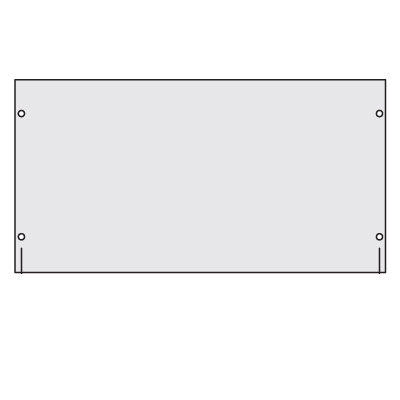 Заглушка DKC R5PRK9, 19", 9U, RAL7035