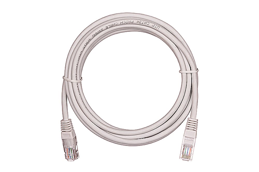 Патч-корд NETLAN EC-PC4UD55B-010-GY-10, кат.5e, 1м, RJ45, 10шт