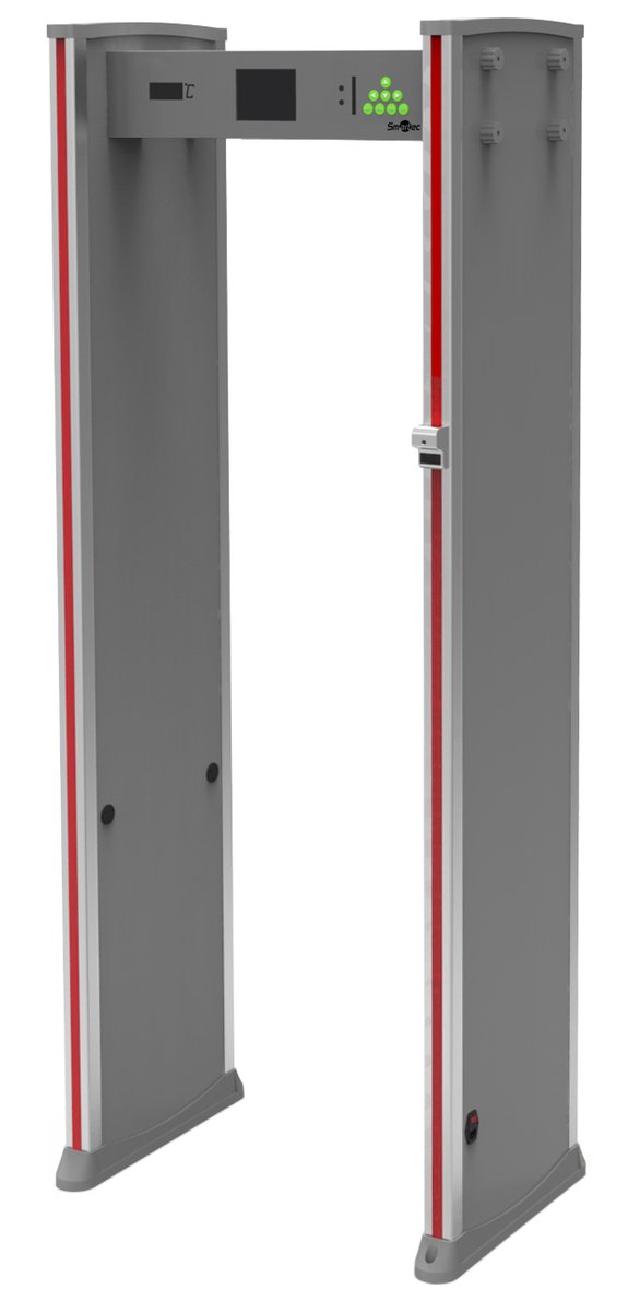 Металлодетектор Smartec ST-MD318LT, арочный, 18 зон, 700 мм, измерение температуры