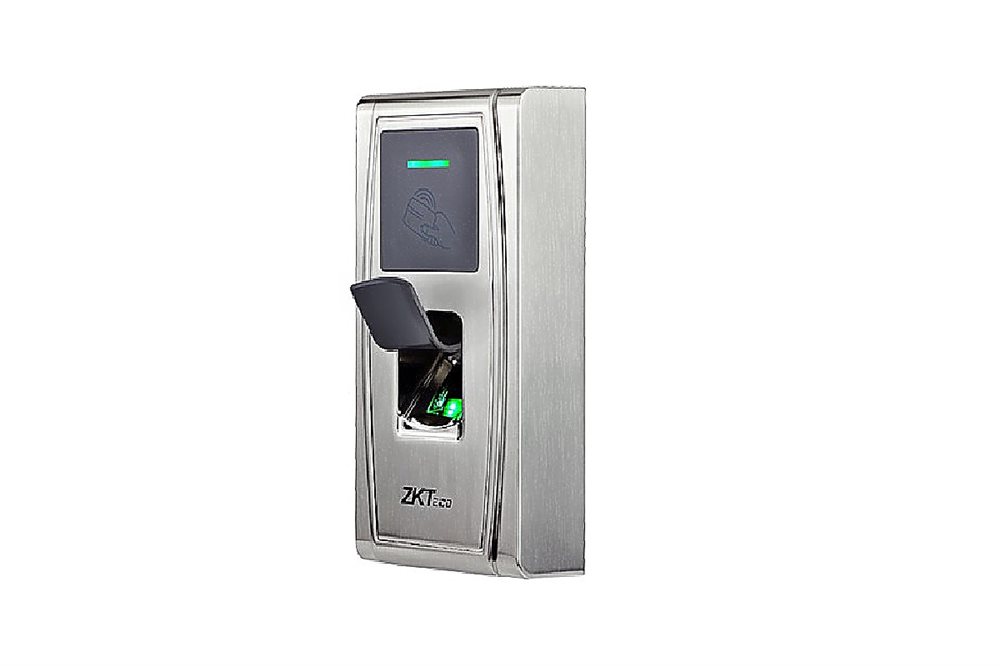 Терминал ZKTeco MA300 [MF], биометрический, 1500 отпечатков, IP65