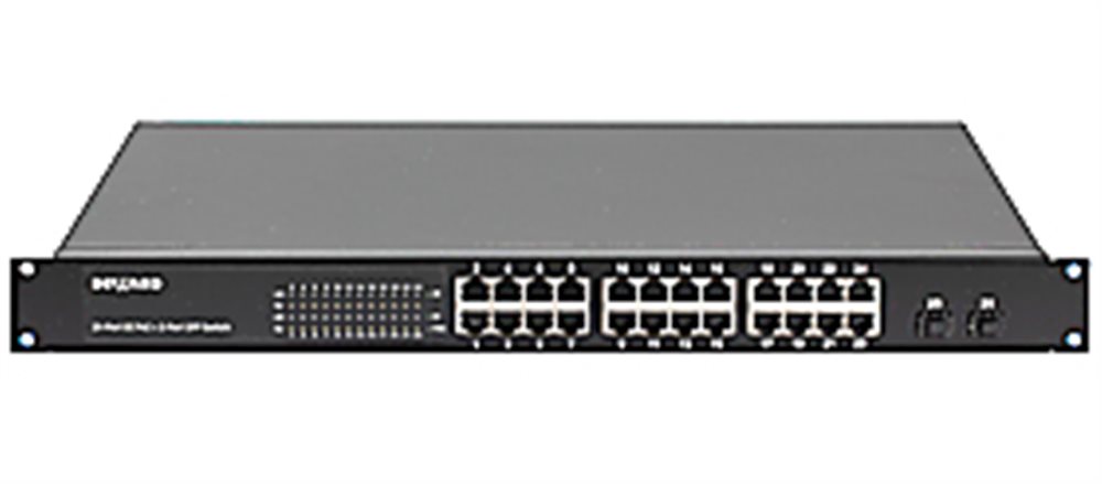 Коммутатор Beward ST-02402HP, 24×1GbE PoE, 2×SFP, 380W