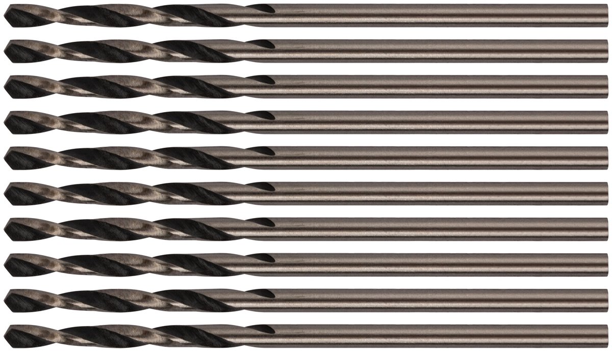 Сверло FIT 33520, по металлу HSS, 2.0×49 мм, 10 шт