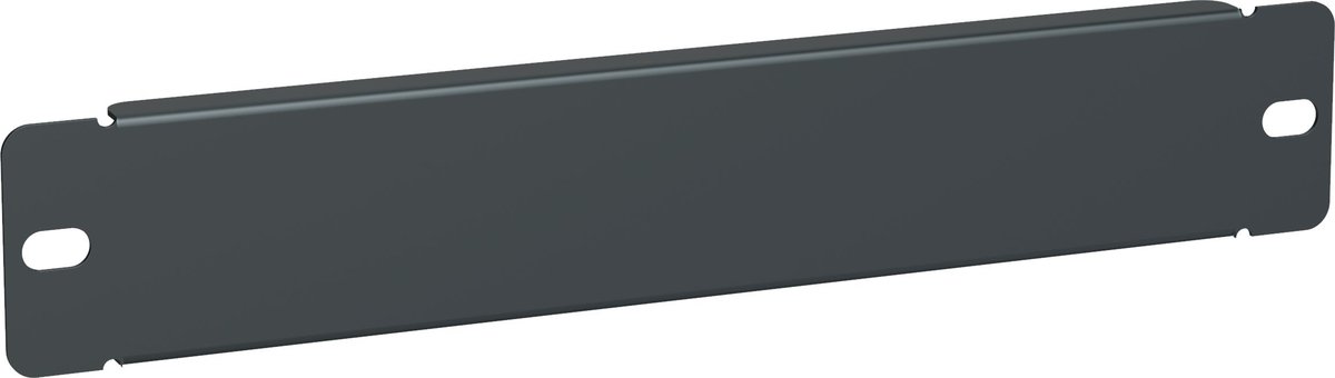 Фальш-панель ITK FP05-01U-LWS, 1U, 10", сталь, RAL 9005 черный