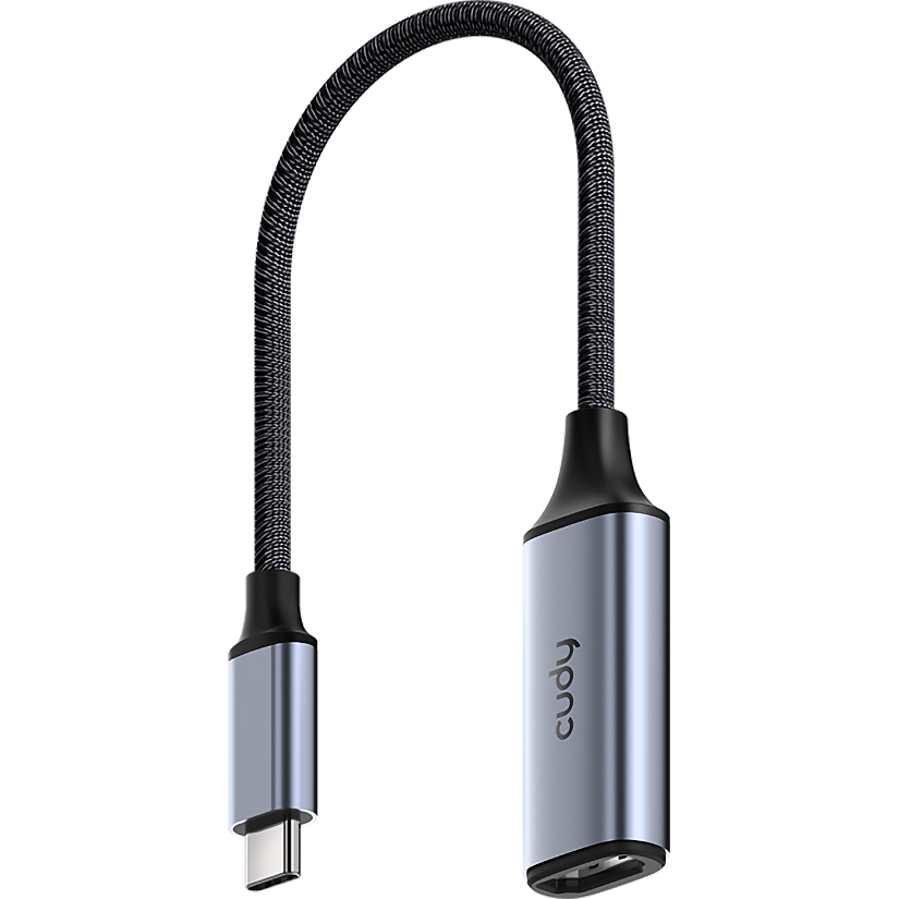 Адаптер Cudy UH401, USB-C — HDMI 2.0, 4K@60 Гц, 1 порт HDMI