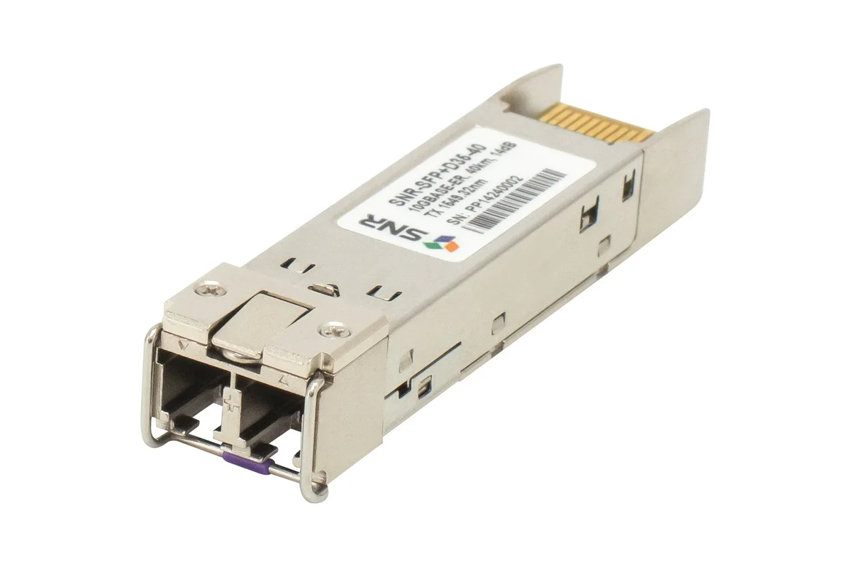 Модуль SFP+ SNR SNR-SFP+D34-40, 10G, DWDM, 1550.12нм, 40км