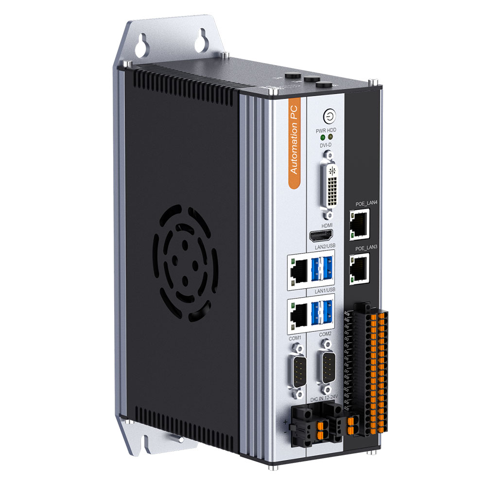 Встраиваемый компьютер на DIN-рейку  NP-6122-JH2-8500-4G-SSD512G
