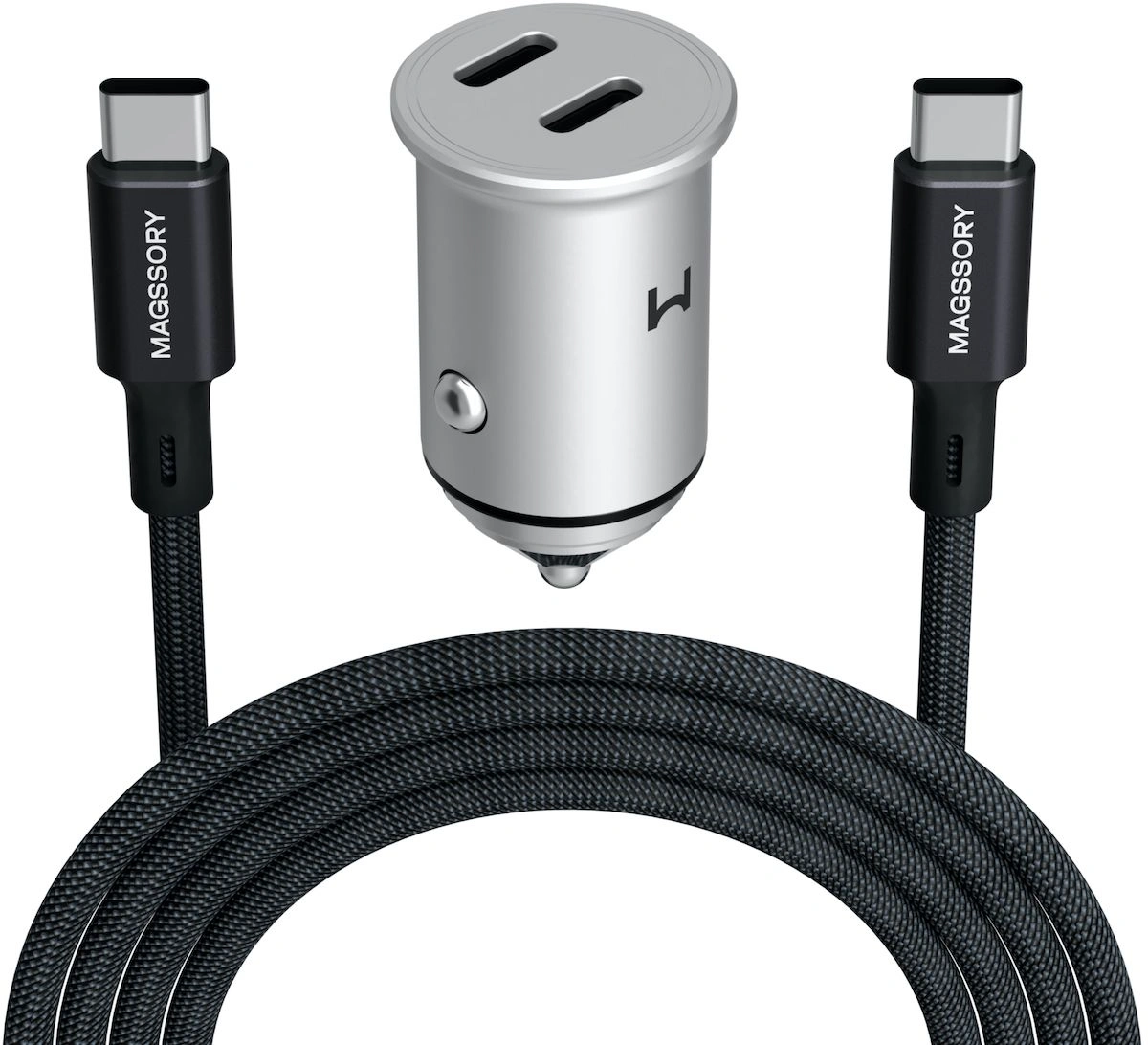 Автомобильное зарядное устройство Magssory cch002, 45 Вт, USB-C, PD+QC+AFC