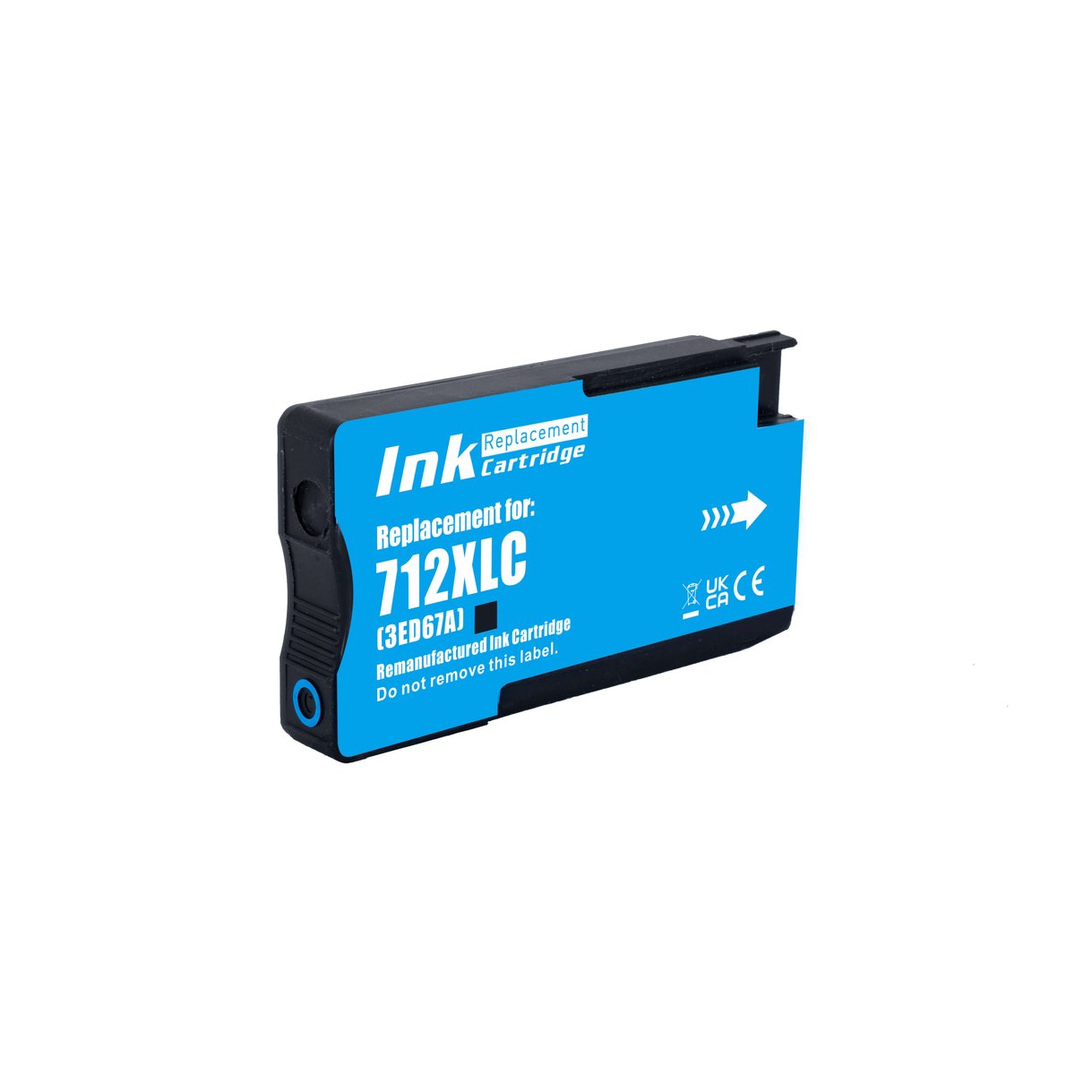 Струйный картридж NV Print 712 (NV-3ED67A), голубой, 29 мл, для HP DJ T210/T630