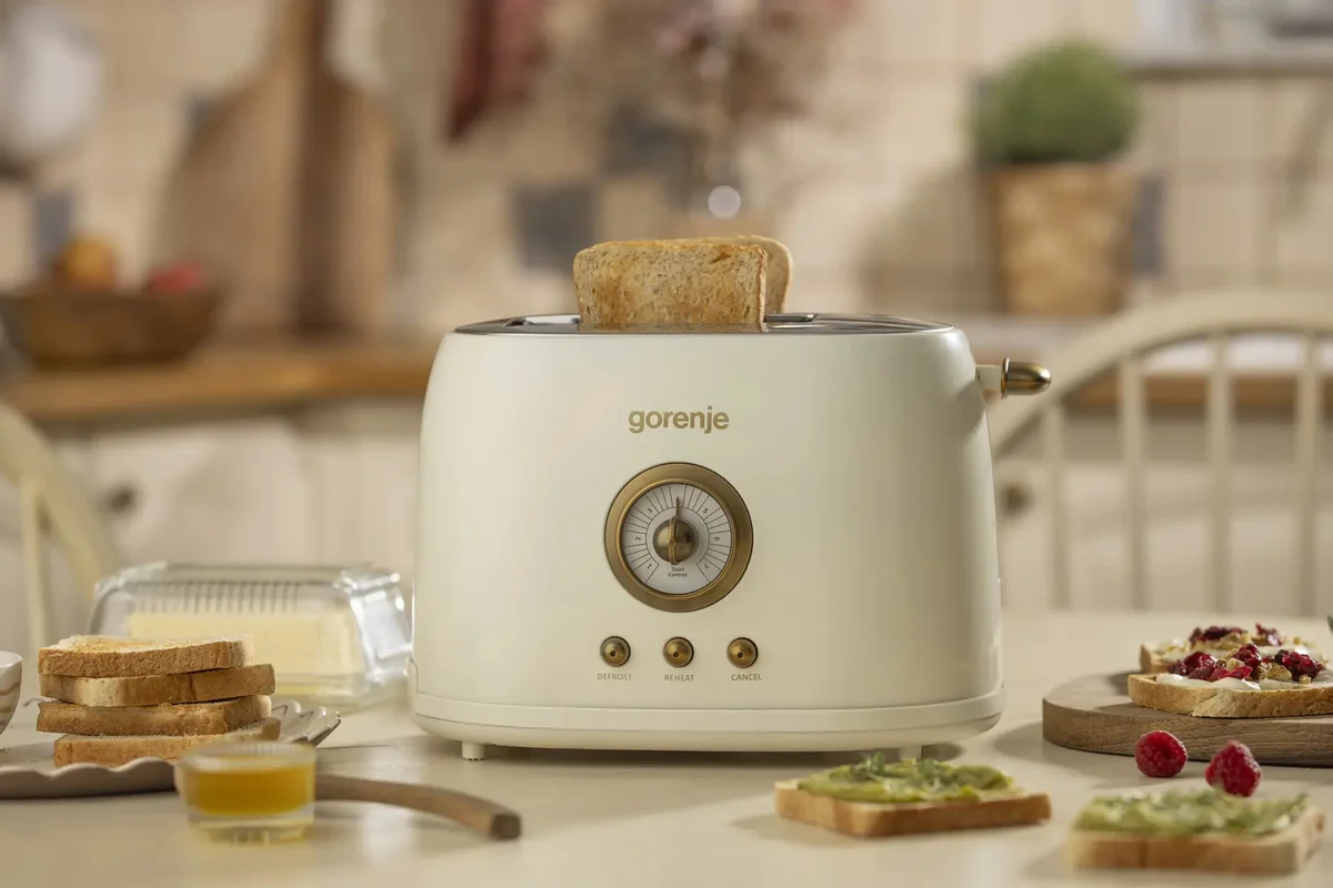 Тостер Gorenje T850CD, 850 Вт, 2 слота, 7 уровней поджаривания