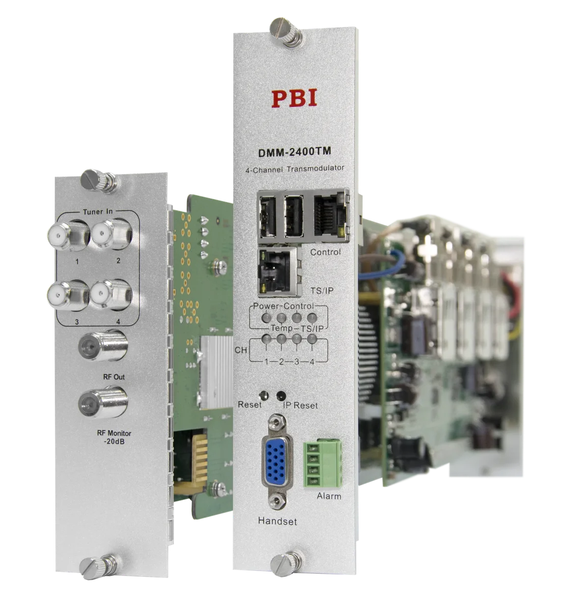 Модуль трансмодулятора PBI DMM-2410TM-30S2C, 4×DVB-C, для DMM-1000