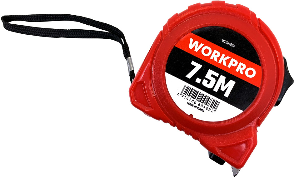 Рулетка WorkPro WP261004, 7.5м