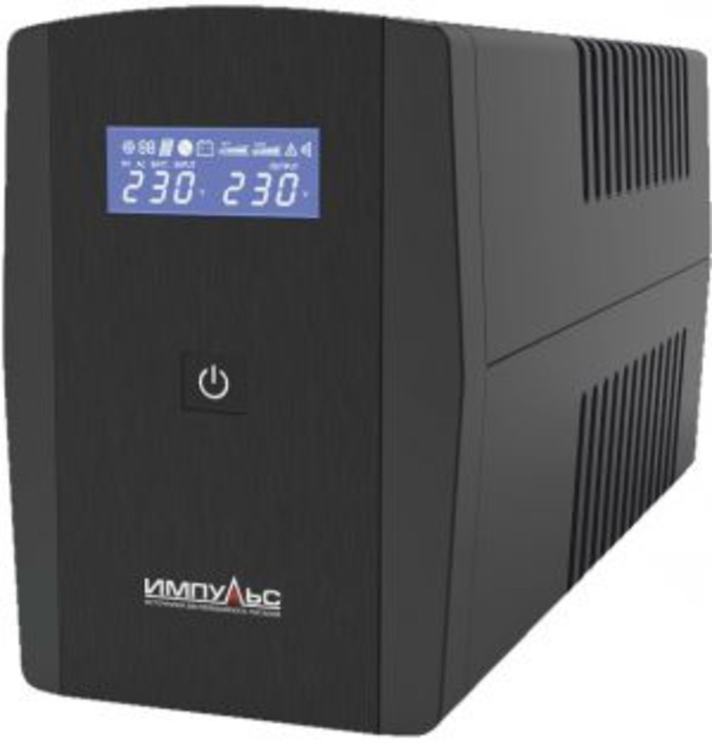 ИБП Импульс ЮНИОР СМАРТ 800, 800 ВА/480 Вт, line-interactive, 4xIEC C13, USB