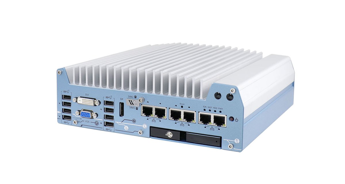 Компактный встраиваемый компьютер Nuvo-7006LP