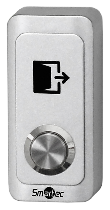 Кнопка Smartec ST-EX146-SL, металлическая, НР