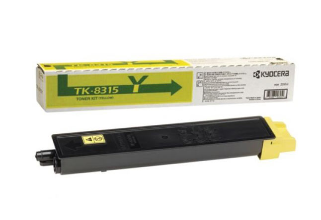 Картридж Kyocera TK-8315Y (1T02MVANL0), желтый, 6000 стр., для TASKalfa 2550ci