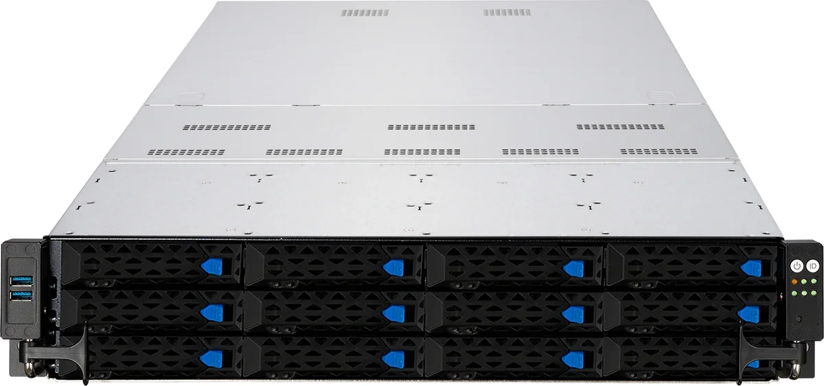 Сервер iRU Rock a2212p, 2U, 2×Intel Xeon Gold 5318N, 2×32 ГБ, 2×1600 Вт, без ОС
