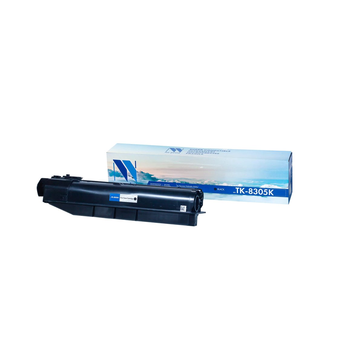 Картридж NV Print NV-TK8305Bk, черный, 25000 страниц, для Kyocera TASKalfa