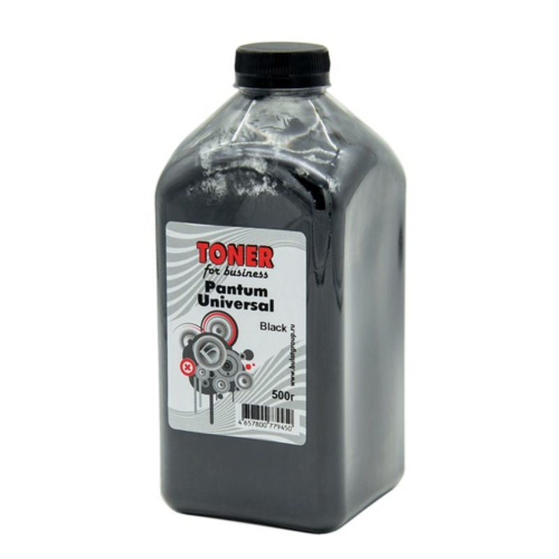Тонер Булат BAPM00UNIV010, Pantum Color Universal, 500г, Black