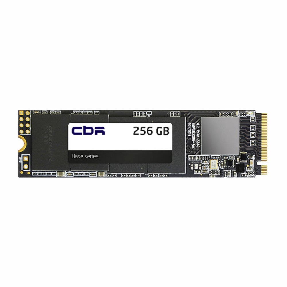 SSD CBR SSD-256Gb-M.2-SATA-BS26b, 256 ГБ, M.2 SATA, 3D TLC NAND
