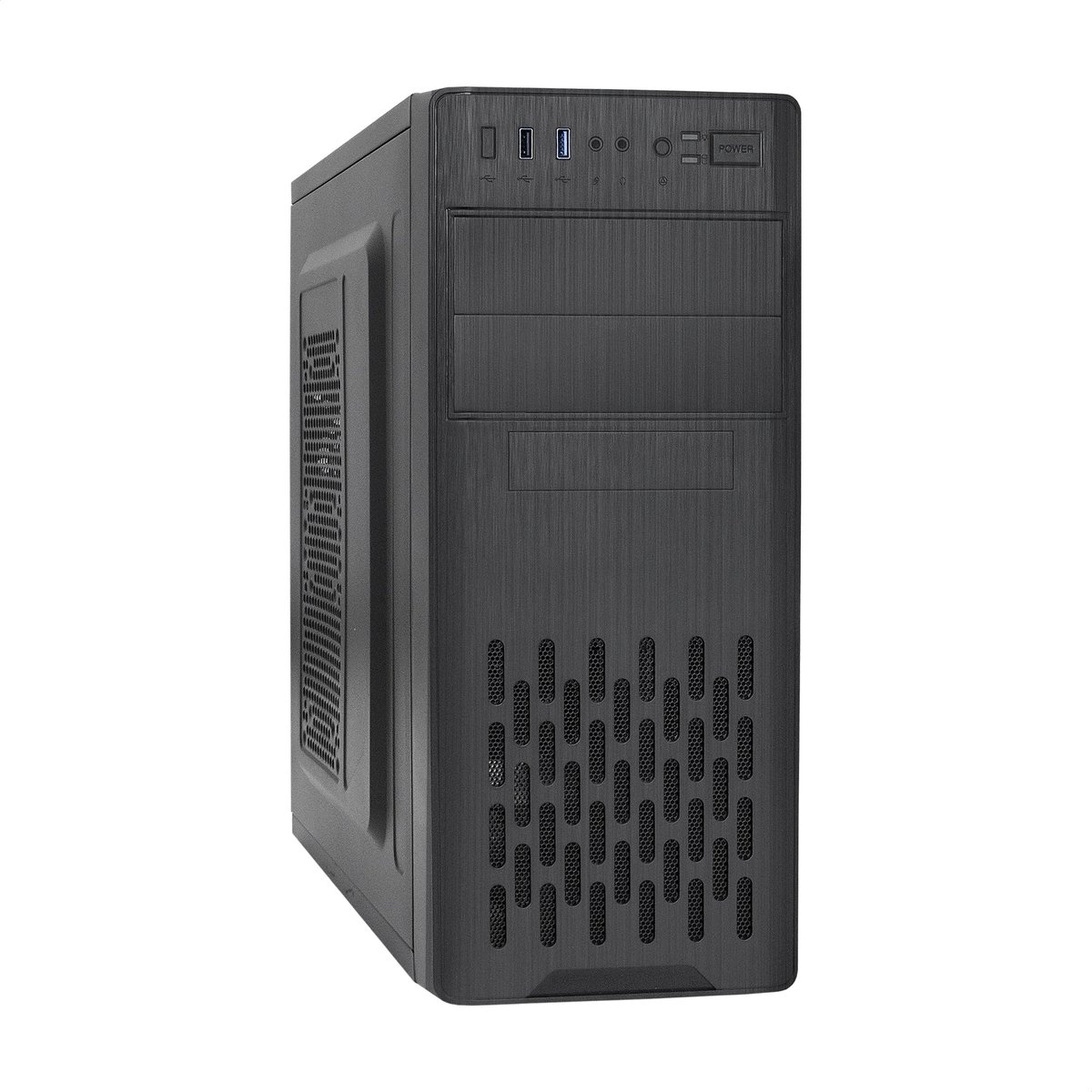 Корпус Miditower ExeGate EX292999RUS, ATX, БП AB600, USB+USB3.0, аудио