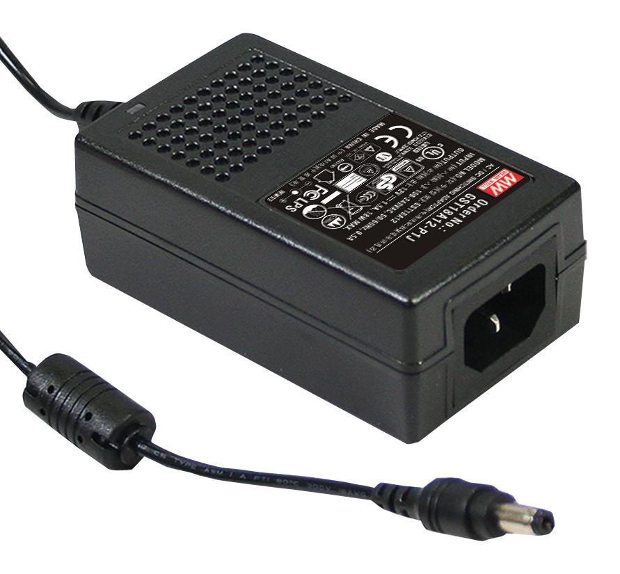Преобразователь Mean Well GST18A05-P1J, AC-DC, в корпусе