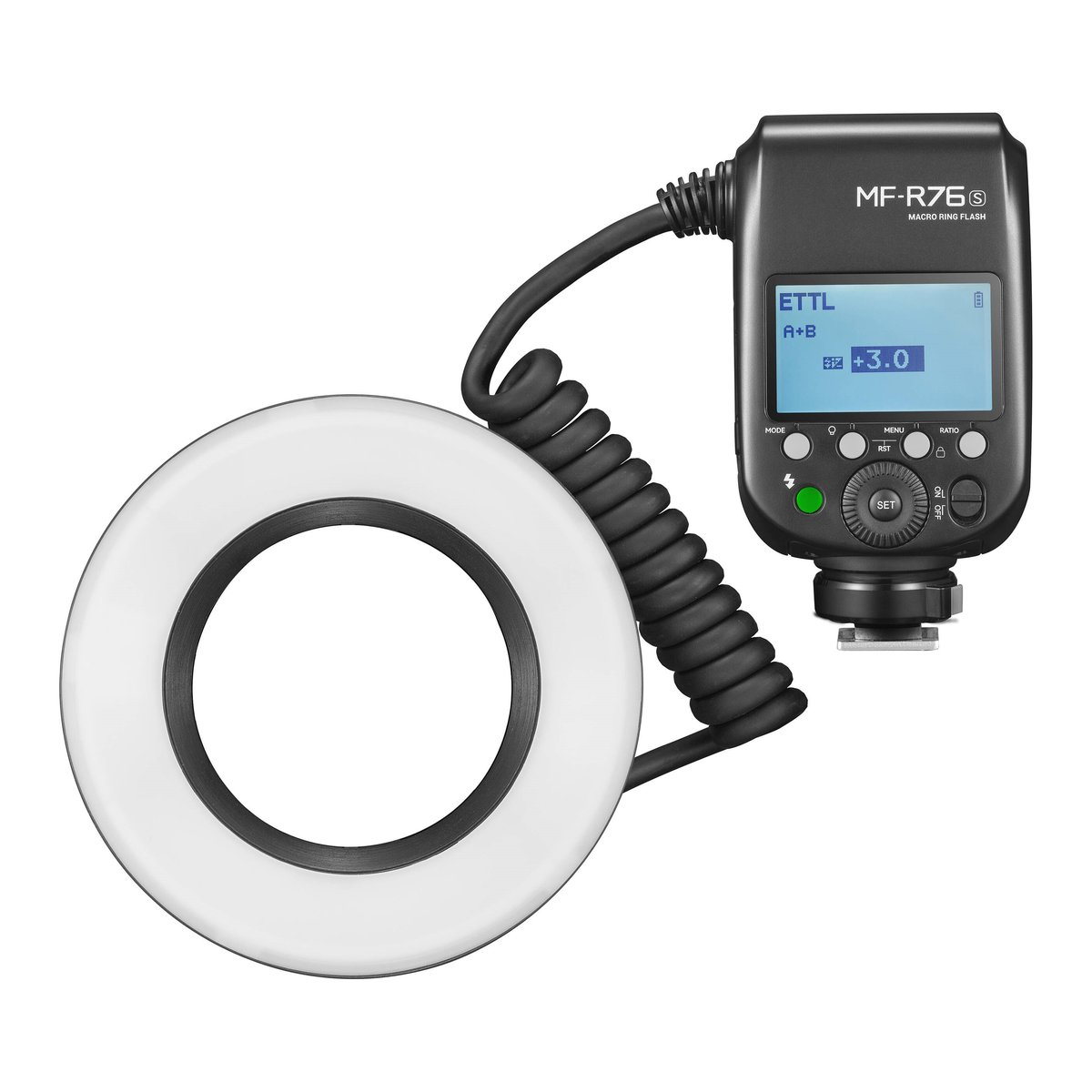 Вспышка для макросъемки Godox MF-R76S, TTL, кольцевая, для Sony