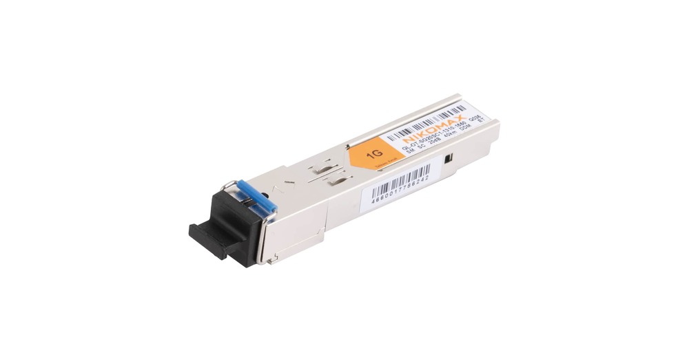 SFP-модуль NIKOMAX GL-OT-SG20SC1-1310-1550, 1Гбит/с, SM, 40 км