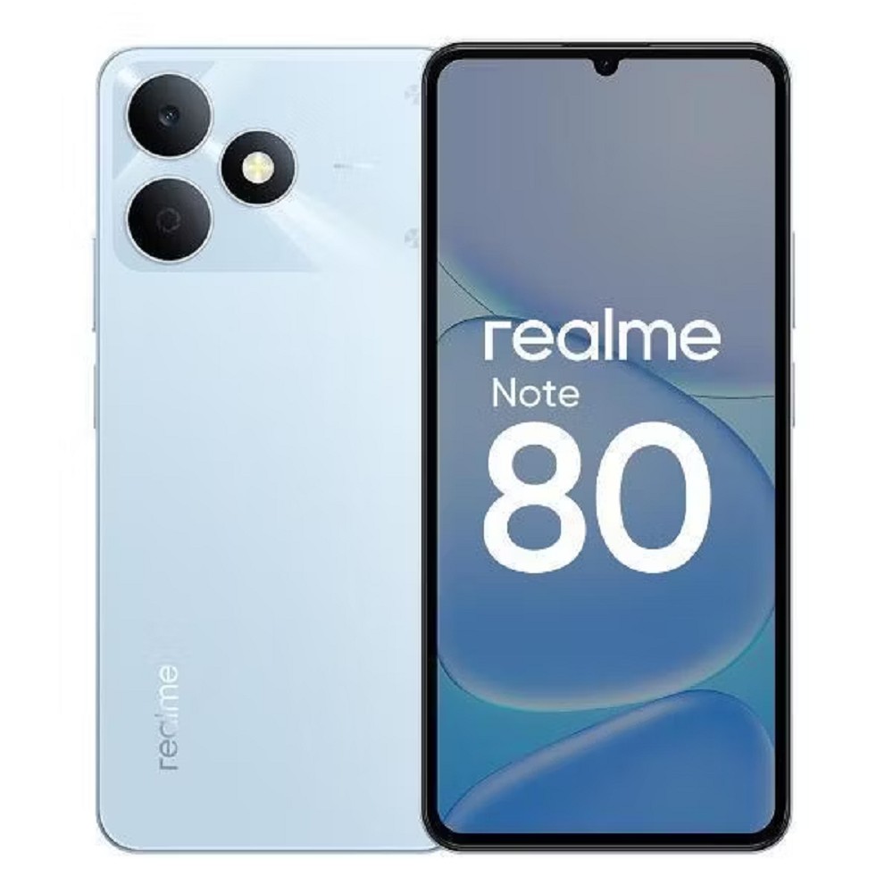 Смартфон Realme 6941764487758, Note 80, 4/64ГБ, 6.74", Android 14