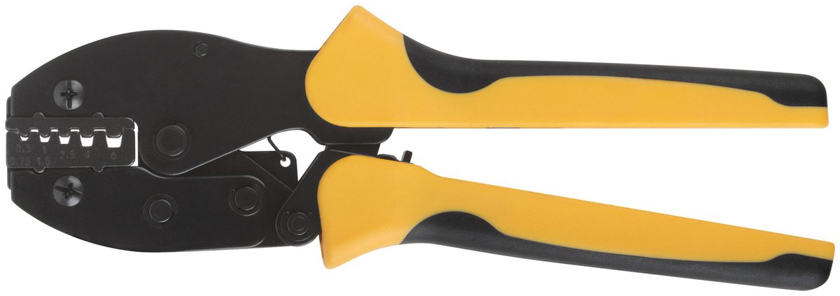 Пресс-клещи FIT 60077, НШВ/НШВИ, 0.5-6 мм, 215 мм