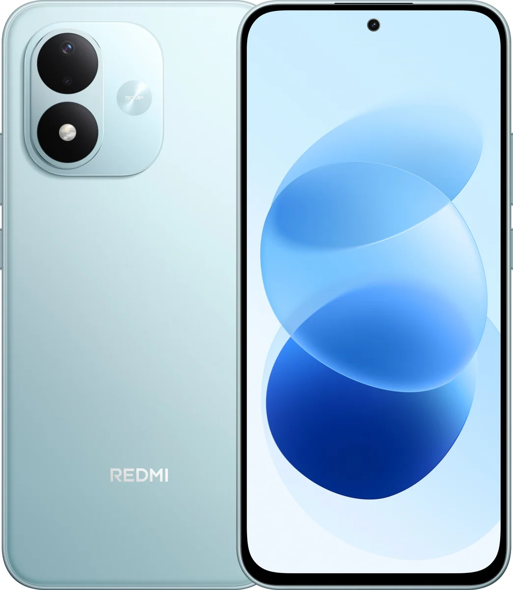 Смартфон Xiaomi Redmi Note 17, 6,99", 4/128 ГБ, Snapdragon 6s 4G Gen 2, голубой