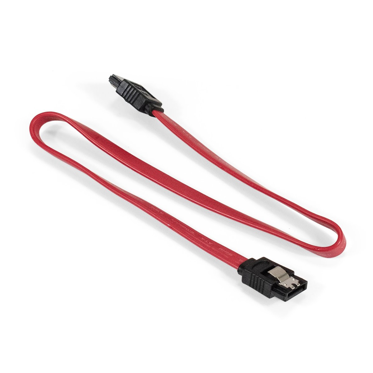 Кабель SATA ExeGate EX-CC-SATA-DATA-L, 7pin/7pin, SATA III 6 Гбит/с, 0,5 м