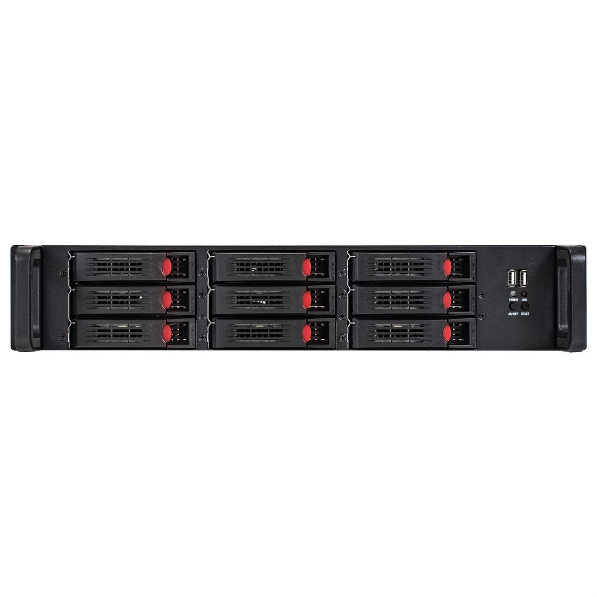 Серверный корпус Exegate EX285224RUS, 2U, 650мм, 9xHotSwap