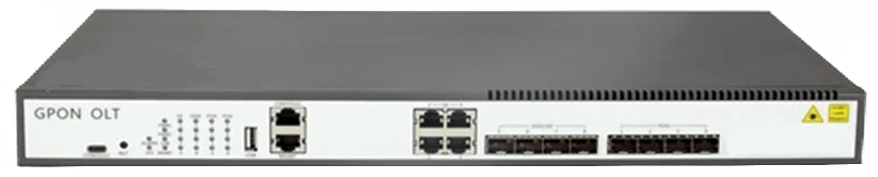 Терминал оптической линии SNR SNR-OLT-GPON-4-2AC, 4×GPON, 4×10G/SFP+, 1U