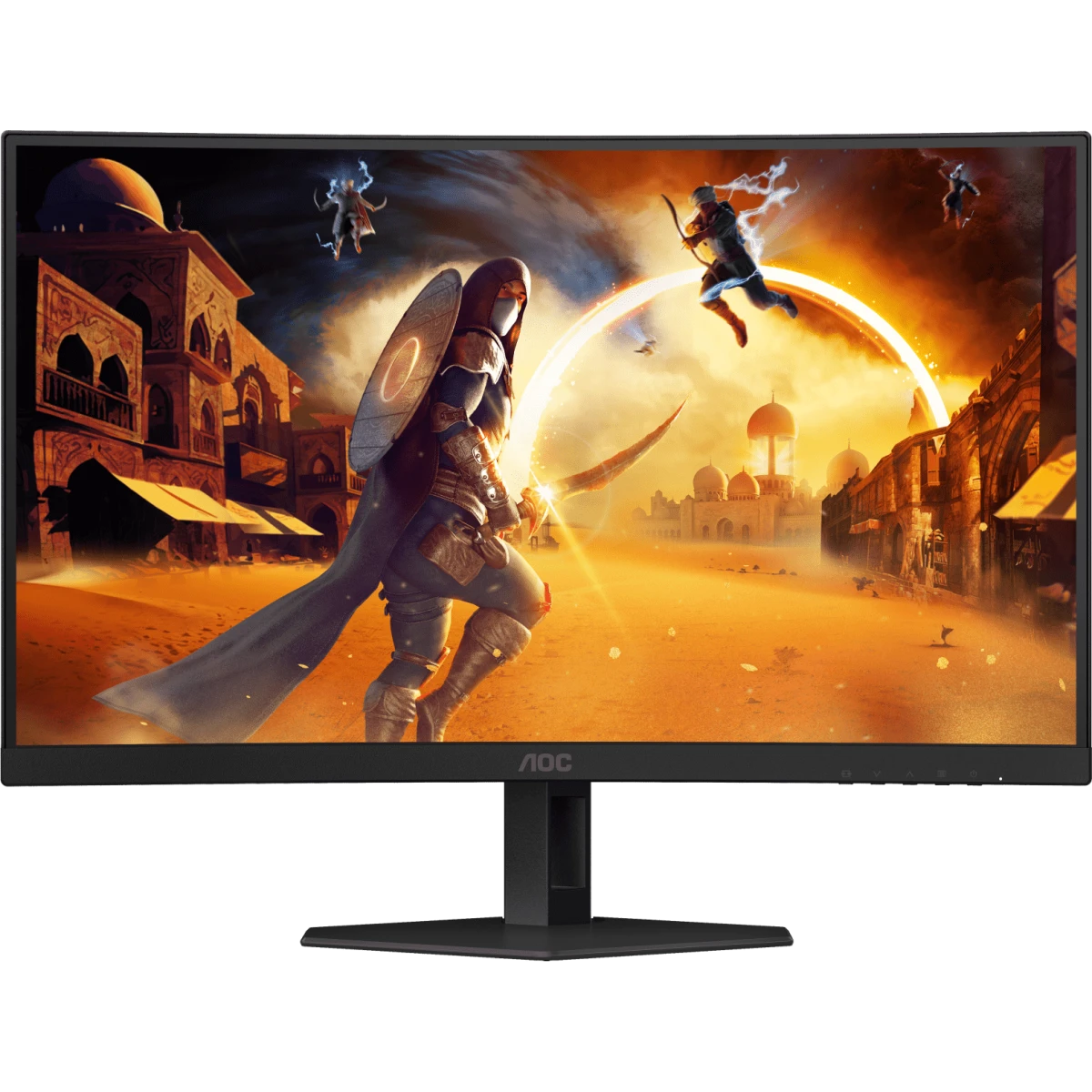 LCD AOC 27" C27G4ZE {VA Curved 1500R 1920x1080 280Hz 1ms 300cd 4000:1 2xHDMI2.0 DisplayPort1.4 VESA}