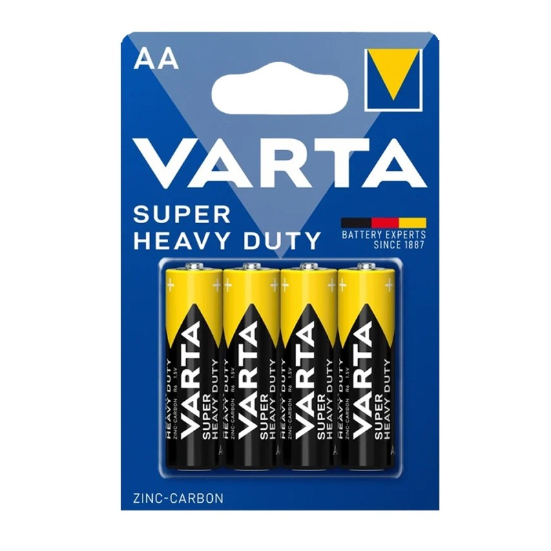 Батарейка VARTA Super Heavy Duty 2006 AA BL4, AA, 1.5В