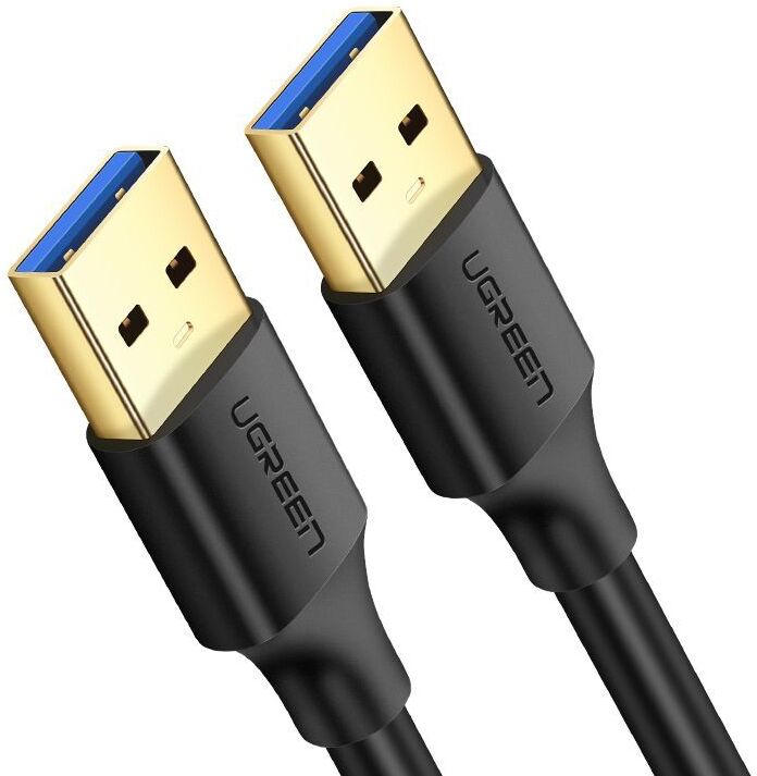 Кабель UGREEN 10370, USB-A–USB-A 3.0, 5Гбит/с, 1м