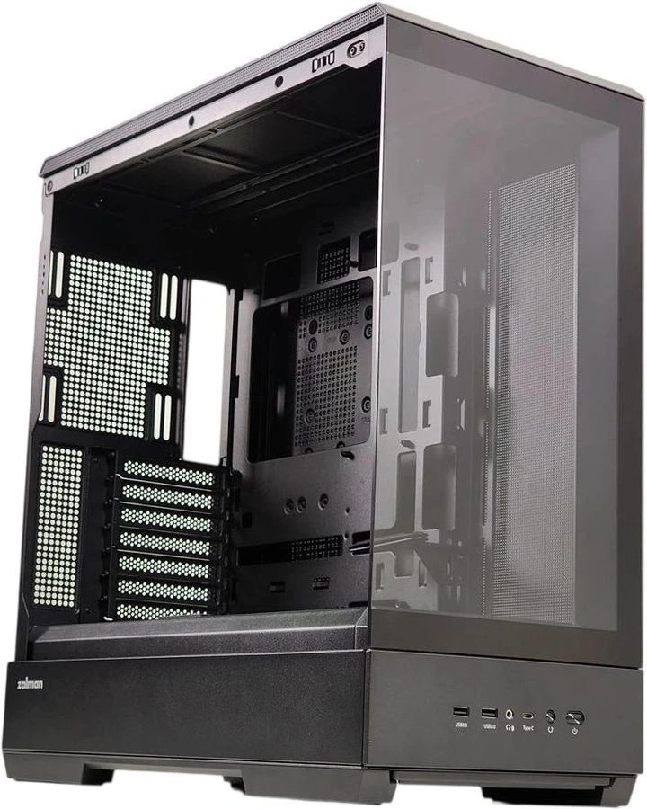Корпус Zalman P50 BLACK, ATX, без БП, 2×USB3.0