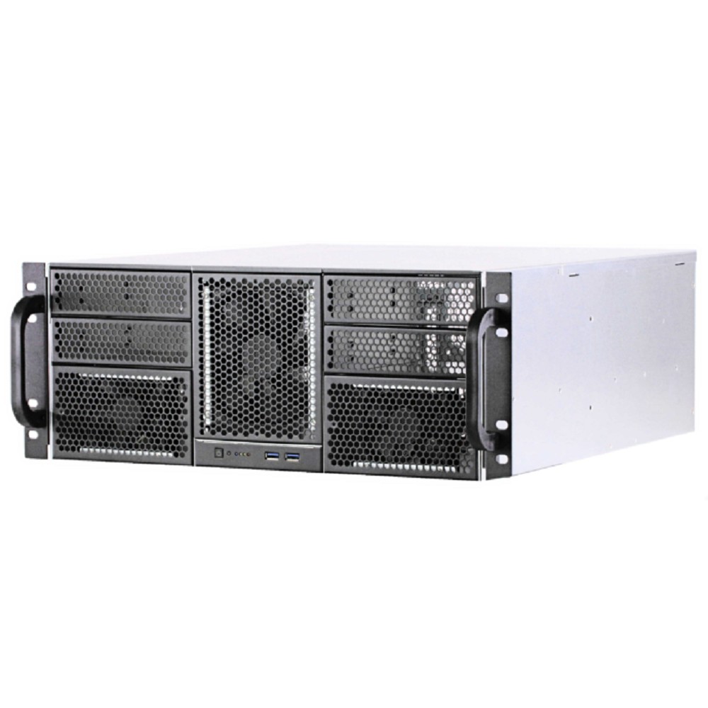 Корпус серверный Procase RE411-D4H11-FC-55, 4U, 11×HDD, 4×5.25"