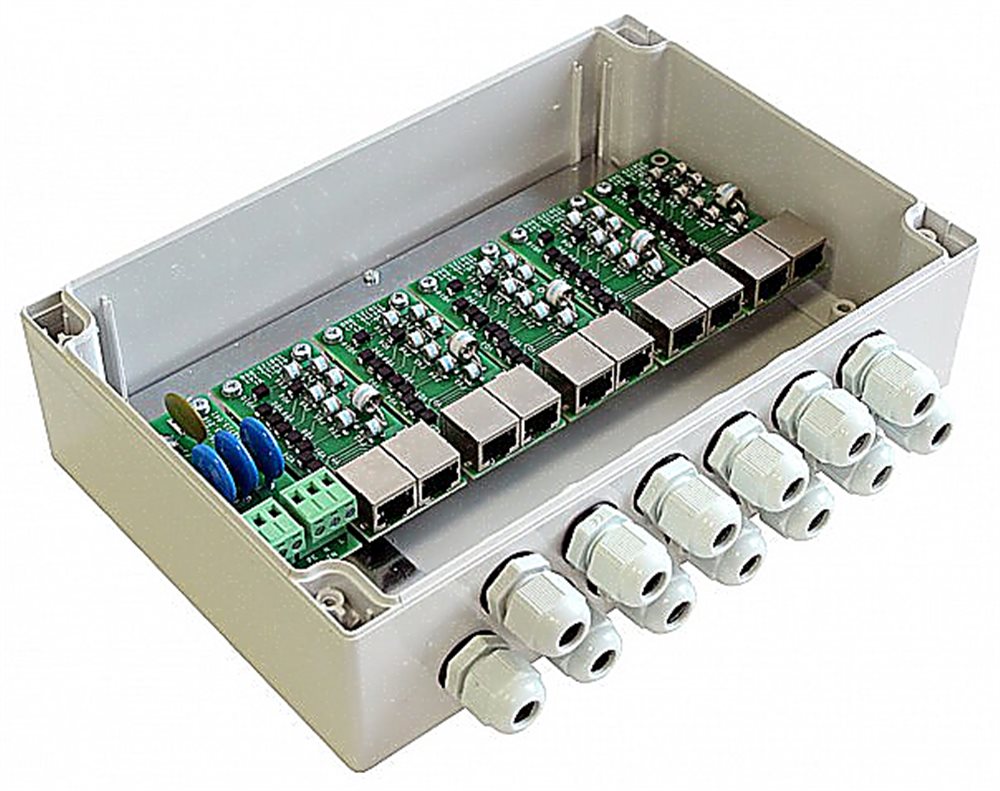 Блок грозозащиты TFortis SG-Switch, 220В, Ethernet