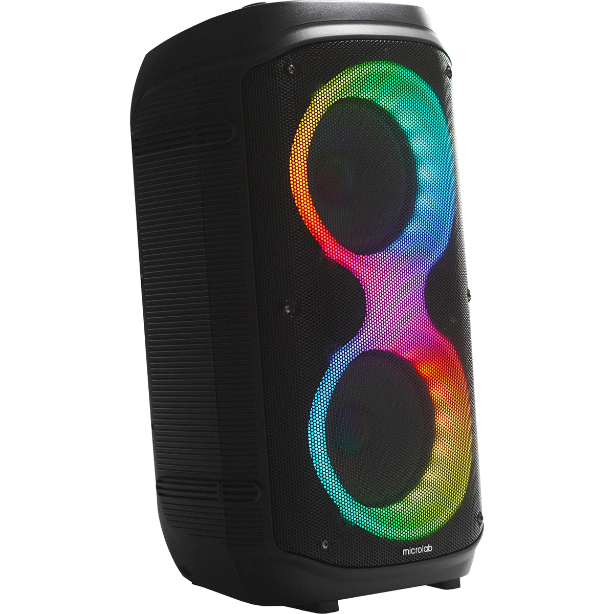 Акустическая система/ Колонки Microlab PT600 (Bluetooth: 5.0; 16 Вт, Входы: Bluetooth, Aux, USB, MicroSD, FM-радио; Входы для микрофонов: 2; Входное питание: DC 9V 1.5A (адаптер); Пульт ДУ)