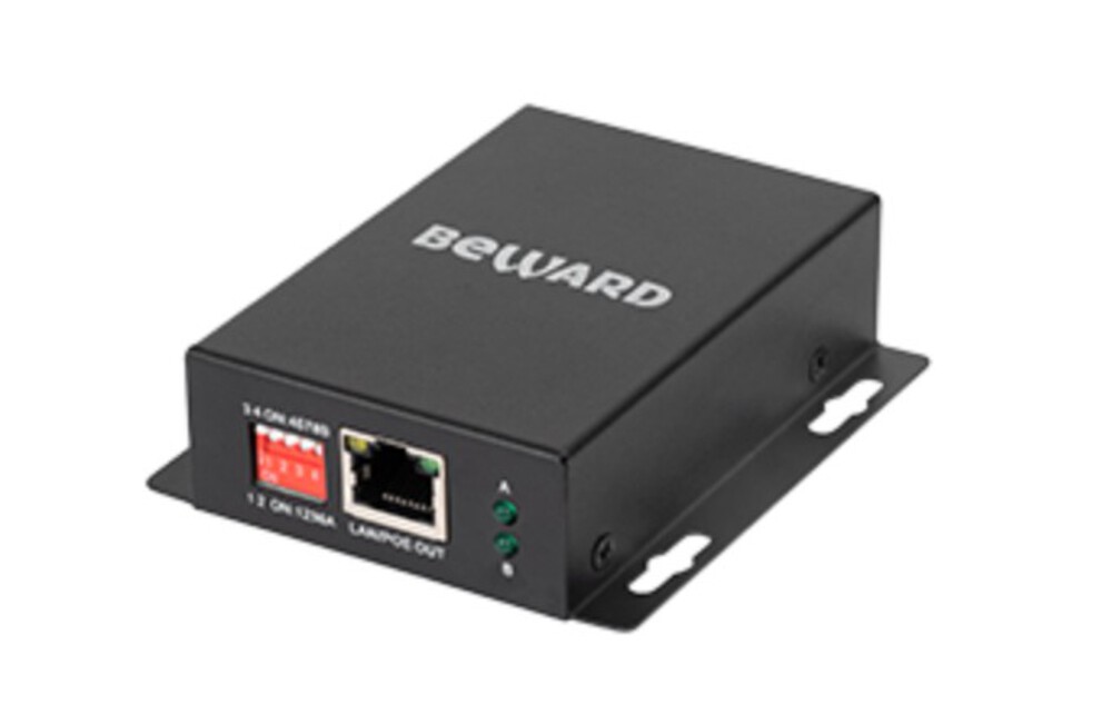PoE-репитер Beward STE-01HP, 1 порт 100 Мбит/с, 30Вт