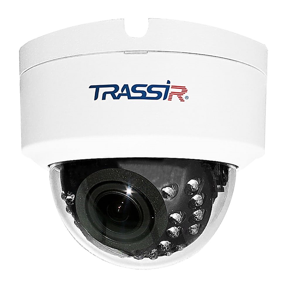 IP-камера Trassir TR-D4D2 v2 2.7-13.5, 4Мп, внутренняя, ИК