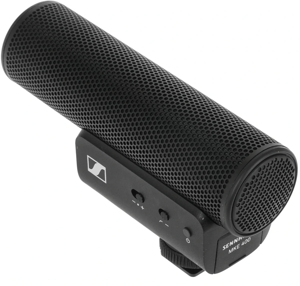Микрофон Sennheiser MKE 400, конденсаторный, суперкардиоид, 3.5 мм, накамерный