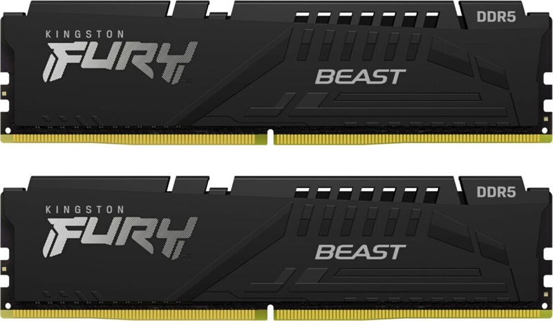Модуль памяти Kingston KF556C36BBEK2-64, 64ГБ (2×32ГБ), DDR5, 5600МГц, CL36