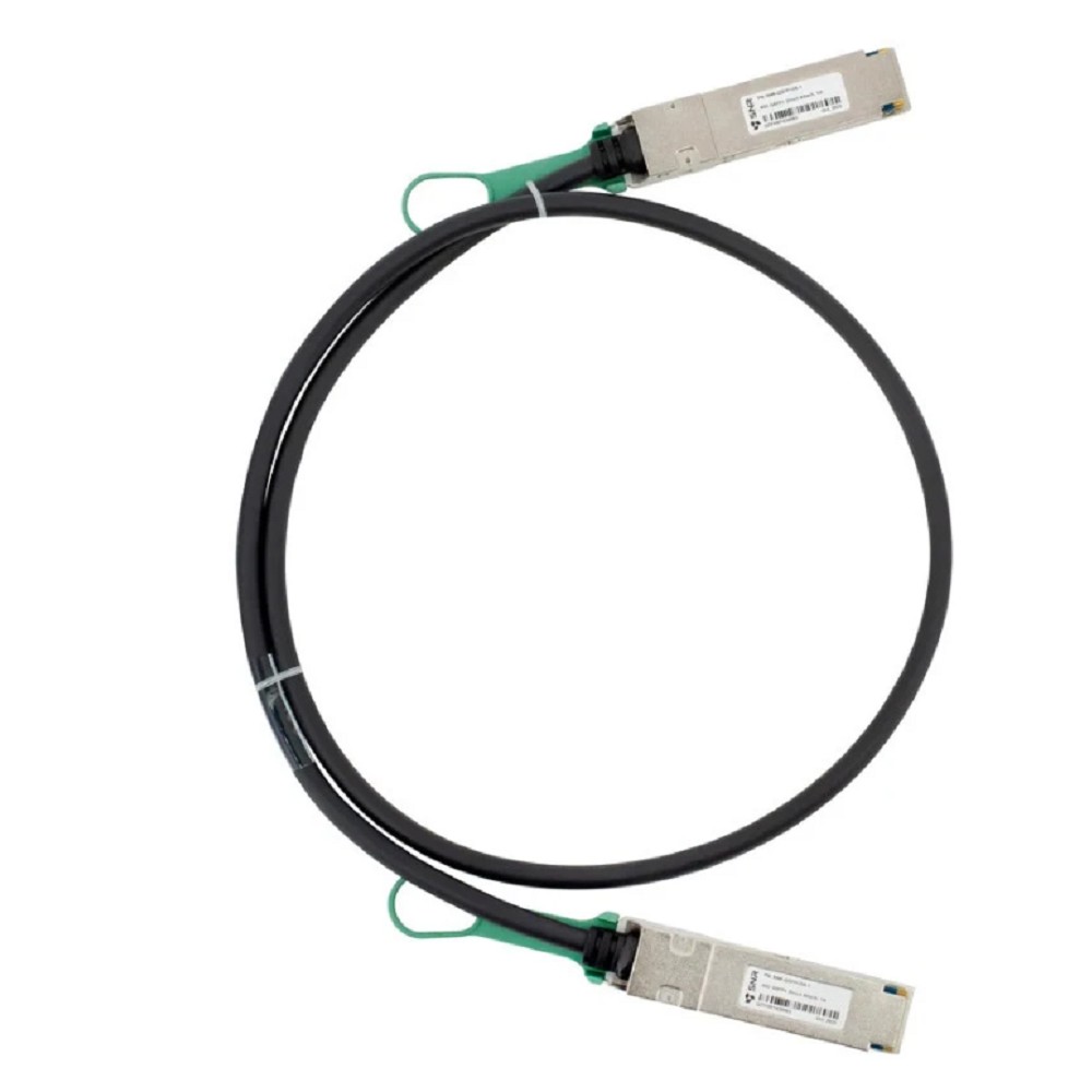 Модуль SNR SNR-QSFP+DA-1, DAC QSFP+ 40GBASE, витая пара 30AWG, 1 м