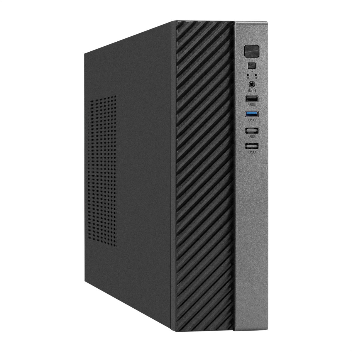 Корпус ExeGate EX298793RUS, Desktop, mATX/mini-ITX, TPS350