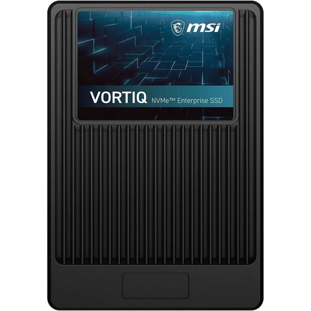 SSD MSI VORTIQ E41XHYV6N-S, 3.84 ТБ, U.2 2.5", PCIe 4.0, 3D NAND