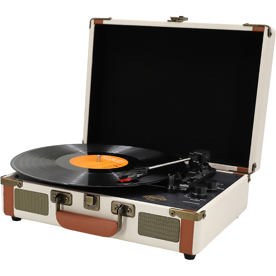 Проигрыватель винила Ritmix LP-130B, Bluetooth, 2×3 Вт, белый