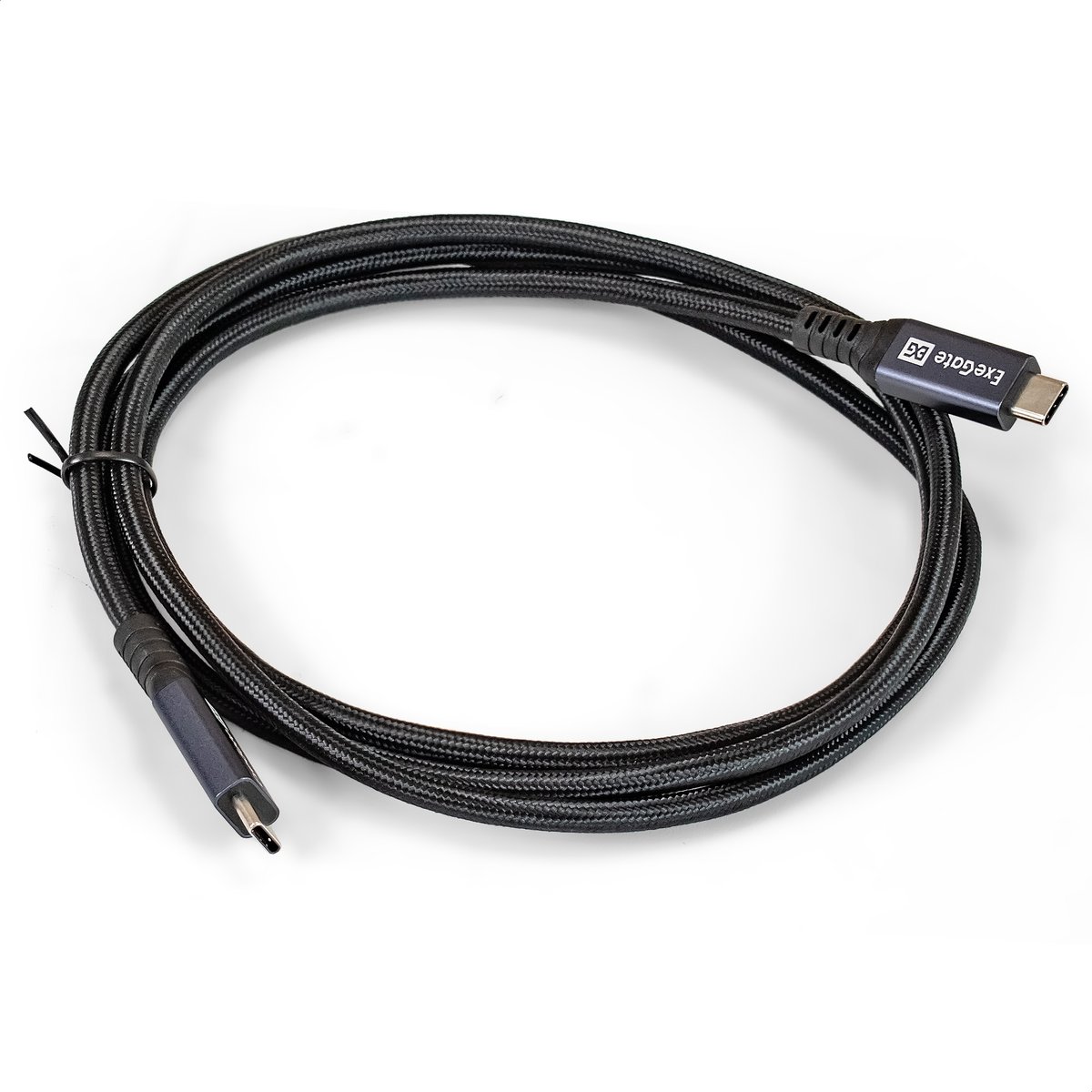 Кабель EXEGATE EX298077RUS, USB4 Type-C, 40Gbps, 240W, 1.5м